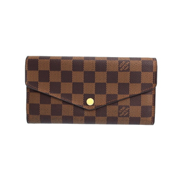 Louis Vuitton Bifold Long Wallet Damier Sarah Portefeuille - Picture 1 of 8